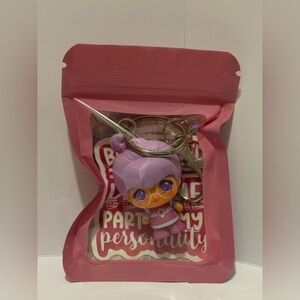 Rainbow Brite - Shy Violet Keychain